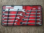 Craftsman Ratcheting Wrench Set 10-PC Model: 13321 (YTP002504). Fixed Price $49.99.