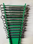 Craftsman 13PC Metric 6PT Combination Wrench Set Point Box A-af Series 19-7MM. Fixed Price $125.00.