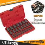 25 Pcs Multi-spline Screw Extractor Set Hex Head Bit Socket Wrench Bolt Remover. Fixed Price $24.49.