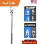 3/8" Drive Flex Head Ratchet Wrenches, 90 Tooth Compact Socket Ratc.... Fixed Price $77.79.