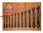 Ironcube Black Ratcheting Combination Wrench Set: 11-PIECE Sae 1/4 3/4 Inch .... Fixed Price $69.47.