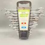 Pittsburgh: 69314, 22 Pc, Fully Polished Sae/metric Combination Wrench Set, New. Fixed Price $32.97.