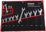 Sunex 14-PIECE Angle Head Sae Wrench Set (9914A). Fixed Price $140.00.