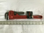 (1) New Tool Shop 14" Pipe Wrench 2" Capacity - Cast Iron, Drop Forged Jaws. Fixed Price $23.90.