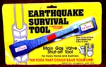 Earthquake Survival Tool Main Gas Valve Shut-off Factory Sealed. Fixed Price $5.99.
