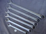 Vintage Williams Superrench 6PC 12PT Combination Wrench Set Sae Lot. Fixed Price $58.00.