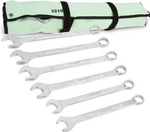 22100 6-PC Sae Jumbo Combination Wrench Set, 1-1/16" To 1-7/16", 12 Pt. Box End. Fixed Price $99.99.