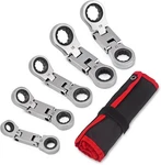 Stubby Wrenches Set, Flex Head Ratcheting Double Box End. Fixed Price $33.32.