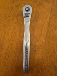 Craftsman 3/8" Drive Ratchet 20722 - 75T W/quick Release. Fixed Price $25.00.