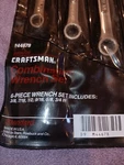 Craftsman 44678 6PC Wrench Set. Fixed Price $19.50.