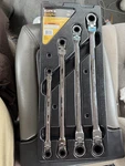 Klutch 4-PC. Long Flex Head Spline Reversible Ratcheting Wrench Set, Sae,. Fixed Price $119.99.