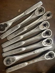 Craftsman 44809 1/2" Drive Quick Release Ratchet, Made In Usa. Fixed Price $32.00.