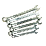 Craftsman Double End 3/4, 7/8, 11/16, Combination Wrench Set, Made Usa, Pcs. Fixed Price $36.55.