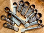 Snap Proto Armstrong Blue Point Striking Wrench Lot Slugging Usn Usa. Fixed Price $449.99.