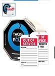 New Accuform Nmc 100 Status Record Tags By-the-roll Out Of Service Cardstock. Fixed Price $29.99.