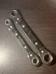 Craftsman Black Ratcheting Wrench Usa 42504 & 42403 3/8 1/2 5/8" 3/4". Fixed Price $39.99.