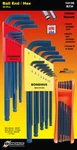34PC Bondhus Usa Triple Pack Hex Ball End L-wrenches + Fold-up Sae/metric #14130. Fixed Price $29.63.