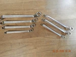 Craftsman 7 Piece Deep Offset Box End Wrench 944328 Sae Metric Vv Series. Fixed Price $129.99.