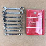 Vintage Sears 4484 Combination Ignition Wrench Set Pouch Pc. Usa Craftsman. Fixed Price $19.99.