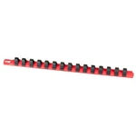 Ernst 8321 18 Socket Organizer With 17 Dura-pro Hd Clips Red 1/2". Fixed Price $12.31.