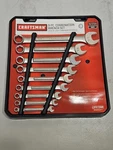 Craftsman Sae Combination Wrench Set 6 Point 8PC 9 47234 Nos. Fixed Price $115.00.