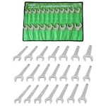 Grip 21 Pc Jumbo Service Wrench Set Metric - Sizes From 20MM Up To 50MM Chr.... Fixed Price $187.08.