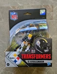 Transformers X Nfl Collaboration 2 In 1 Pittsburgh Steelers Steelsmash New!. Fixed Price $24.99.
