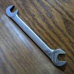 Industro Super -inch Open End Wrench # 1825 90-DEGREE Angle Made Usa. Fixed Price $15.54.