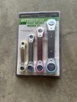 New Pittsburgh 4PC Offset Ratchet Wrench Set, Metric, 68833. Fixed Price $19.00.