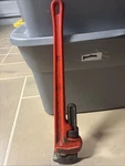 Rigid 24" Heavy Duty Pipe Wrench Alloy Steel Made In Usa Nice!. Fixed Price $37.00.