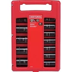 Craftsman Impact Socket Set, Metric, 1/2-INCH, 12-PIECE (CMMT15887). Fixed Price $89.95.