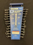 Quinn 12PC Metric Ratcheting Combination Wrench Set 12-POINT 8-19MM. Fixed Price $79.00.