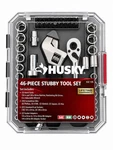 Husky 46PC Stubby Tool Set Ratchet Socket Sae Mm Wrench Driver Kit Case. Fixed Price $26.97.