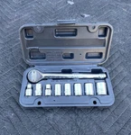 Jobsmart Socket Wrench Set # 740373 5/16 - 3/4 Sae With Case. Fixed Price $14.99.