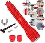Faucet And Sink Installer Multi Tool Pipe Wrench For Plumbers Homeowners Us. Fixed Price $8.48.