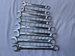 Hyper Tough 8-PIECE Metric Combination Wrench Set 11-22MM Great Condition !. Fixed Price $9.99.