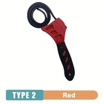 Multifunctional Belt Wrench Adjustable Rubber Strap Jar Cartridge Pipe. Fixed Price $6.25.