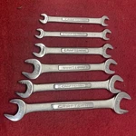 Vintage Craftsman Metric Double Open End Wrench Set 44501 -v- 6MM 19MM. Fixed Price $49.99.