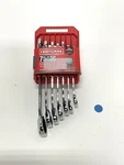 Craftsman CMMT87023 7-PIECE Metric Ratcheting Wrench Set F90004293. Fixed Price $50.00.