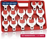 Bilitools 14-PIECE Jumbo Crows Set, 1/2" Drive Big Crowfoot Wrench,. Fixed Price $124.56.