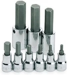 Sk Tools 9-PIECE 3/8" And 1/2" Drive Fractional Hex Bit Socket Set (19733). Fixed Price $128.38.