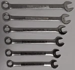 (6) Craftsman Sae 12 Point Combination Wrench Set 11/16"- 1" -va- Usa. Fixed Price $84.99.