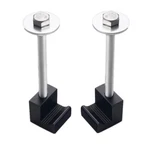 Dewhel Universal Heavy Duty Tie Down Aluminum J Hook Crossover. Fixed Price $16.02.