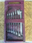 Vtg Companion - 30366 Combination Wrench Tool Set Hand Kit W/case. Fixed Price $19.32.