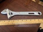 Kobalt 10 Adjustable Wrench Extra Wide Opening Jaw 464608 3/16". Fixed Price $11.97.