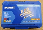 Kobalt 30 Piece Standard (sae) Metric Mechanics Tool Set Ratchet Sockets. Fixed Price $33.99.