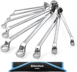 9 Pcs Double Box End 75 Degree Deep Offset Extra Long Wrench Tools 6-23MM. Fixed Price $38.44.