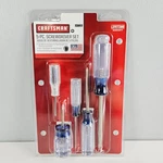 Craftsman 5-PC. Screwdriver Set Phillips Blade #47139 Usa New Nos. Fixed Price $39.85.
