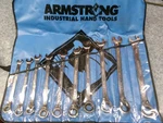 Armstrong Tools Usa 10-PC Anti-slip Reversible Ratcheting Wrench Set 10-19 Mm. Fixed Price $270.00.