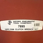 Astro Pneumatic Tool Co 10 Pc Fan Clutch Wrench Set 7895. Fixed Price $29.99.